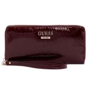 Guess Zip Around Large Wallet